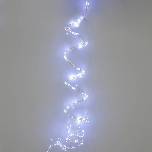 Гирлянда-роса (Copper Wire) 300W-2 внутренняя, пров.:прозрачный, 3м (Белый) Конский Хвост