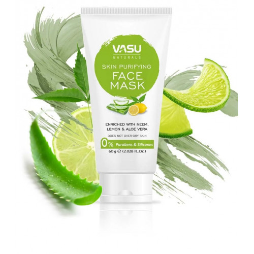 Маска для обличчя - 60мл, що очищає (SKIN PURIFYING FACE MASK)