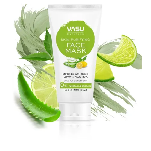 Маска для обличчя - 60мл, що очищає (SKIN PURIFYING FACE MASK)