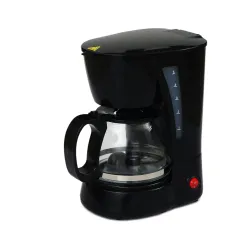 Кавоварка DOMOTEC MS-0707 Чорна (650Вт, стек. колба 600мл)