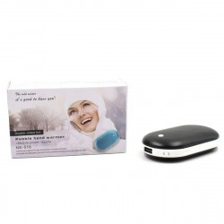 Мобильная зарядка 5000mAh Pebble Hand Warmer с нагревом для рук