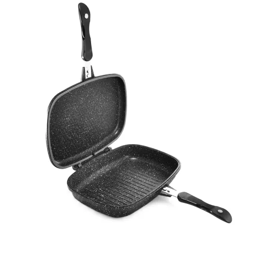 Сковорода-гриль подвійна UNIQUE UN-5182 32см