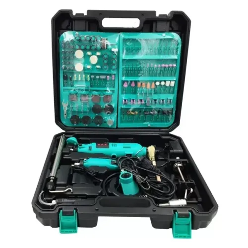 Гравер електричний + гравер Mini 12V з 236 насадками DOMOTEC