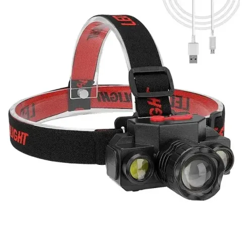 Ліхтарик налобний Bailong KX-1805 COB XPE