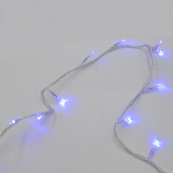 Гирлянда-нить (String-Lights) 400B-1 внутренняя, пров.:прозрачный, 20м (Синий)