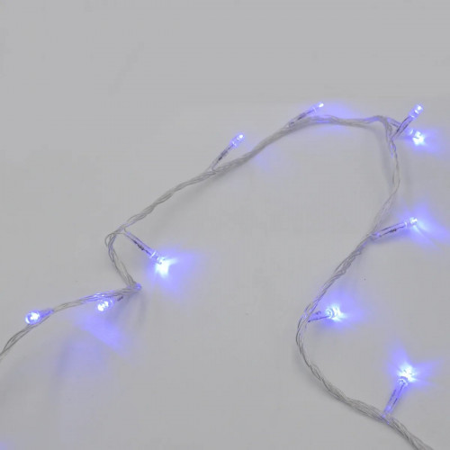 Гирлянда-нить (String-Lights) 400B-1 внутренняя, пров.:прозрачный, 20м (Синий)