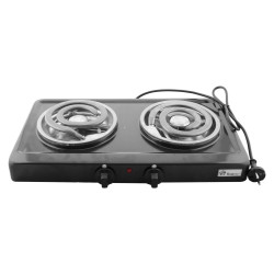 Плита электрическая Domotec MS-5532 2кф., 2000Вт. (Черный)