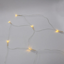 Гірлянда-сітка (Net-Lights) NET120WW-1 внутрішня, пров.:прозорий, 1.5м (Білий-теплий)