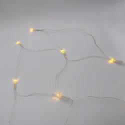 Гірлянда-сітка (Net-Lights) NET120WW-1 внутрішня, пров.:прозорий, 1.5м (Білий-теплий)