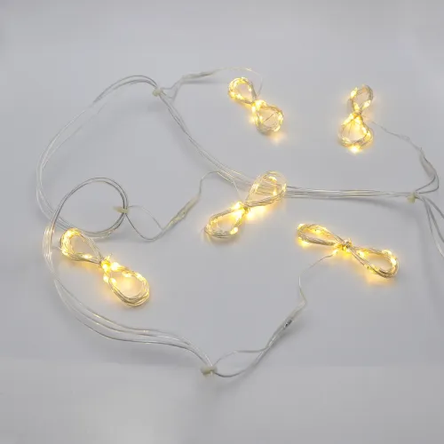 Гірлянда-штора (Curtain Copper) 600WW-11 внутрішня, пров.:прозорий, 8м (Білий-теплий)