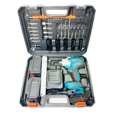 Акумуляторний гайковерт із 25 насадками DOMOTEC 96V