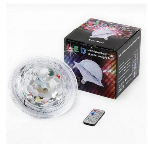 Диско лампа шар Musik Ball E27 (в патрон) 997 BT