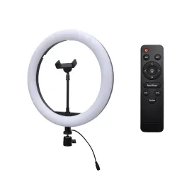 Кільцева лампа 33 см LZ-320 LED RING FILL LIGHT Remote BlueBox