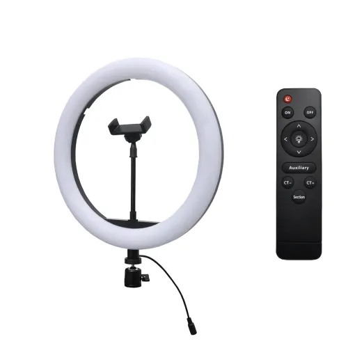 Кільцева лампа 33 см LZ-320 LED RING FILL LIGHT Remote BlueBox