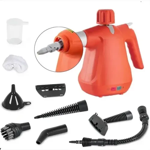 Пароочисник з 6 насадками 350мл Domotec MS-1372 1000W