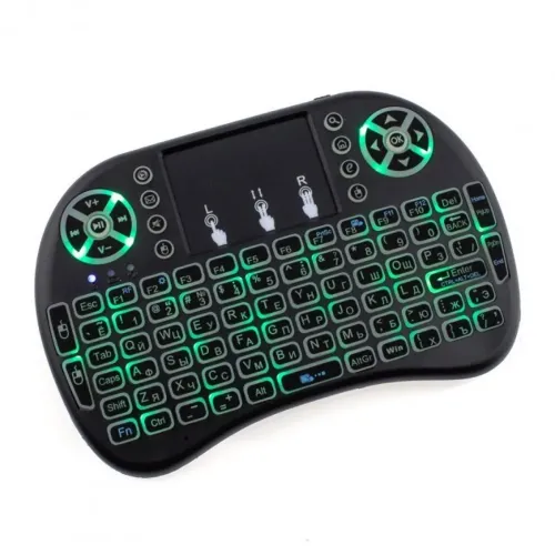 Клавіатура KEYBOARD wireless MWK08/i8 LED touch з підсвічуванням