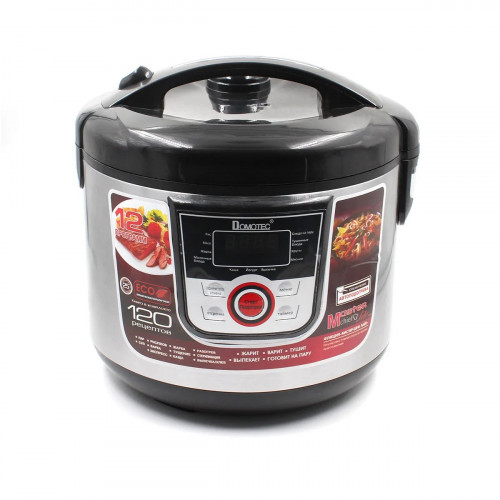 Мультиварка DOMOTEC MS-7726 Black (5л. 12 прог. 1500Вт)