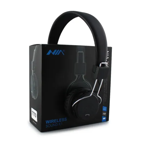 Навушники NIA Wireless SOUND X1 (BT/APP/FM)