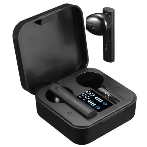 Навушники TWS MiPods PRO+LCD MI (Чорні та Білі)