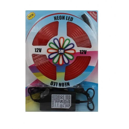 Лента силиконовая LED NEON 5M RED 12V-220V