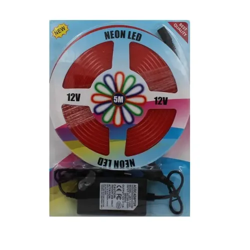 Стрічка силіконова LED NEON 5M RED 12V-220V