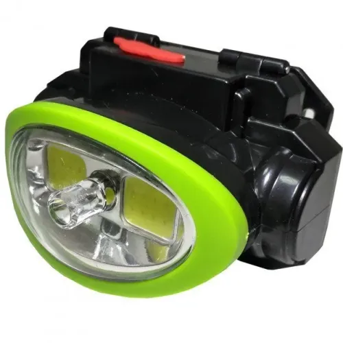 Ліхтарик налобний BAILONG BL-0520 COB + Laser