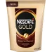 Кава розчинна Nescafé Gold 210 г | М'яка упаковка, Арабіка, Змелена в 10 разів дрібніше