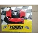 Жувальна гумка Turbo (Турбо) 100 шт, легендарна жуйка з вкладишами авто, смак дитинства