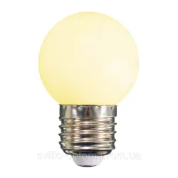 LED лампа ETRON Filament 1-EFP-150 G45 E27 6W 4200K прозора
