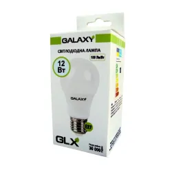 LED лампа ETRON Filament 1-EFP-106 A60 12W 4200K E27 прозора