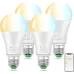 LED лампа ETRON Filament 1-EFP-106 A60 12W 4200K E27 прозора
