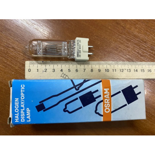 Лампа галогенна Osram 64717 230v-650w тип цоколя GY9,5