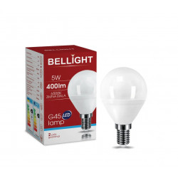 Лампа світлодіодна LED G45 220V/5W E14 6500K