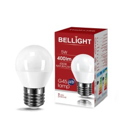 Лампа світлодіодна LED G45 220V/5W E27 4000K