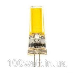 Лампа світлодіодна капсула G4 12v 5W SIV-G4-12V-Silicon-5W-4500K cob2508 201/1