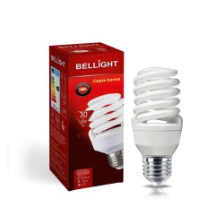 Компактна люмінесцентна лампа КЛЛ 230V 30W Е27 4000K