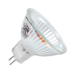 Лампа галогенна з відбивачем 12v 35w DELUX MR16 GU5.3