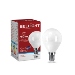 Світлодіодна лампа LED G45 220V/9W E14 6500K