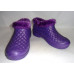 Галош зимний (женский) эва сиреневый крок  37 - 42