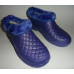 Галош зимний (женский) эва синий крок  37 - 42 (арт. 4517)