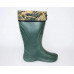 Чоловічі чоботи піна ЕВА з манжетом. Легкі зелені гумаки для рибалки 41-45 (арт. 4700) - фото 4