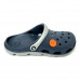 Крокси сабо чоловічі гумові шльопанці закриті синьо-сірі (арт. 4737)