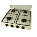 Настільна газова плита (4 конфорки) MS-6604 біла