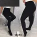 Жіночі теплі колготи на хутрі чорні, зимові термоколготки з начосом (розміри 42-46, 48-54)