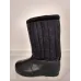 Бурки (валенки шиті) повстяні чорні з гумовими гарошами (38 - 45)