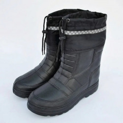 Мужские зимние сапоги ЭВА со светоотражающей полосой. Теплые сноубутсы 41-45 (арт. 9856)