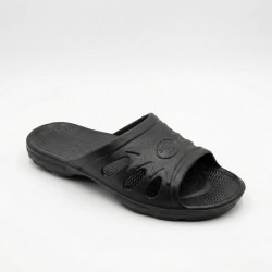 Мужские шлепанцы (пенка) черные классические | Для бассейна, Пляжные, Размеры 40-46 44