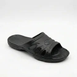 Чоловічі шльопанці (пінка) чорні класичні | Для басейну, Пляжні, Розміри 40-46 46