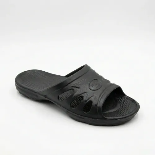 Чоловічі шльопанці (пінка) чорні класичні | Для басейну, Пляжні, Розміри 40-46 46