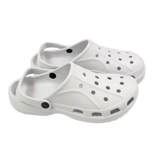 Крокси чоловічі білі 45